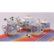 high quality and hand painted ceramic tea sets